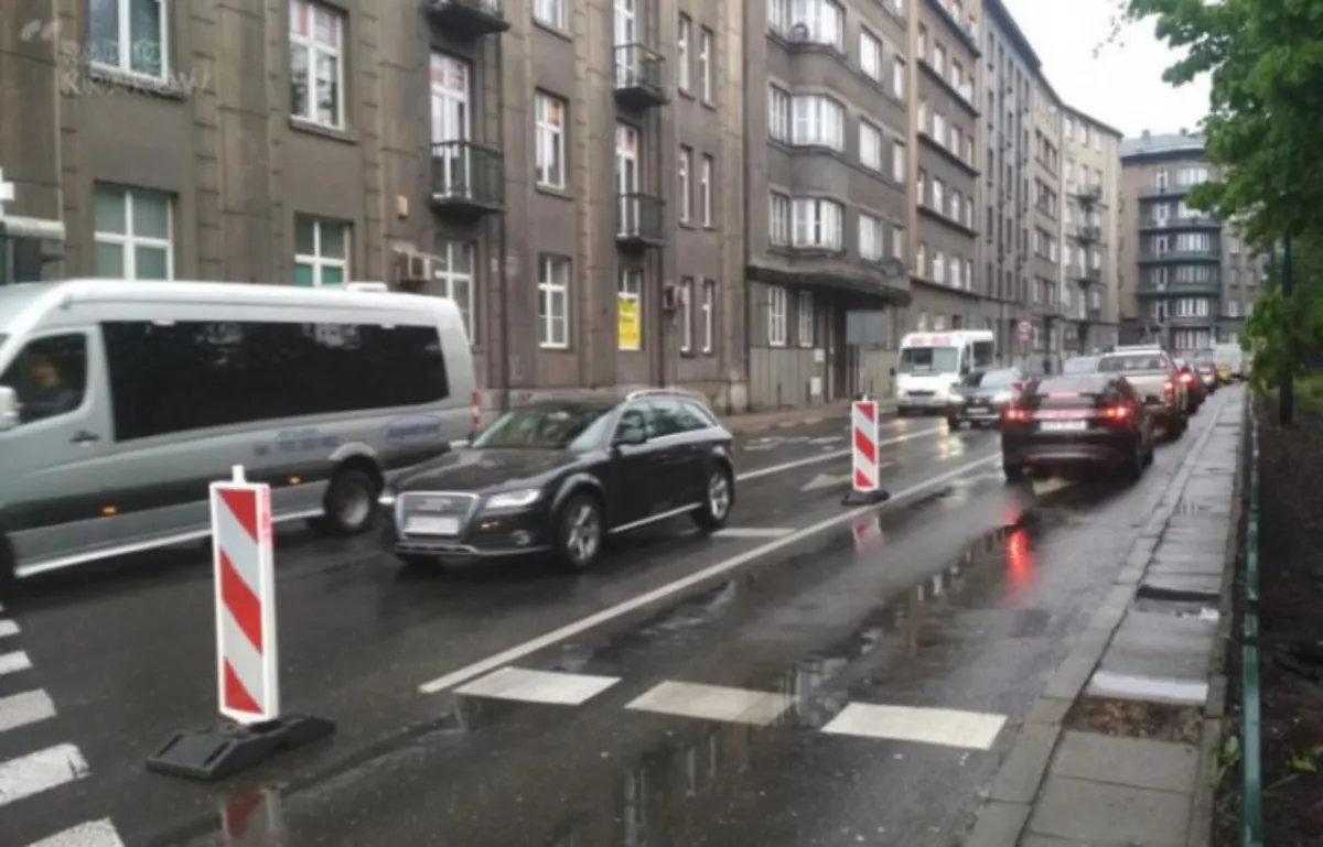 Nowy tydzień wita kierowców w Krakowie utrudnieniami drogowymi