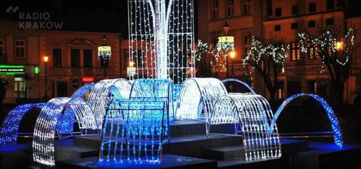 Małopolska ozdobiona na święta
