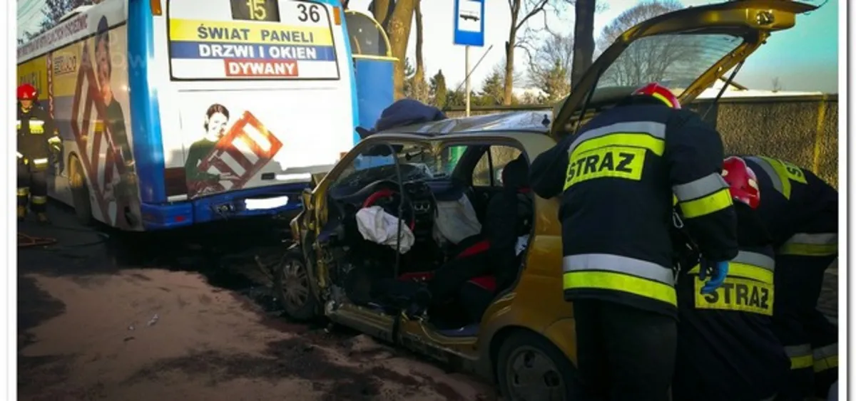 Wypadek w Libiążu. Ranne dziecko. <b>FOTO</b>