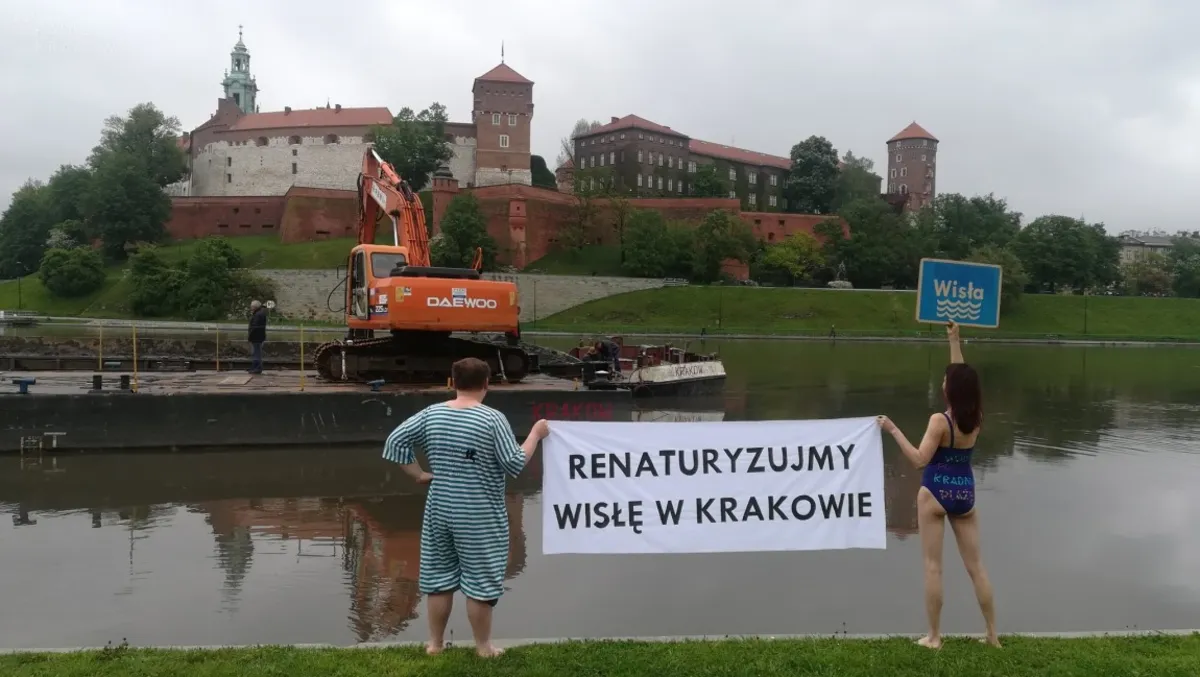 Wraca pomysł stworzenia plaży na zakolu Wisły