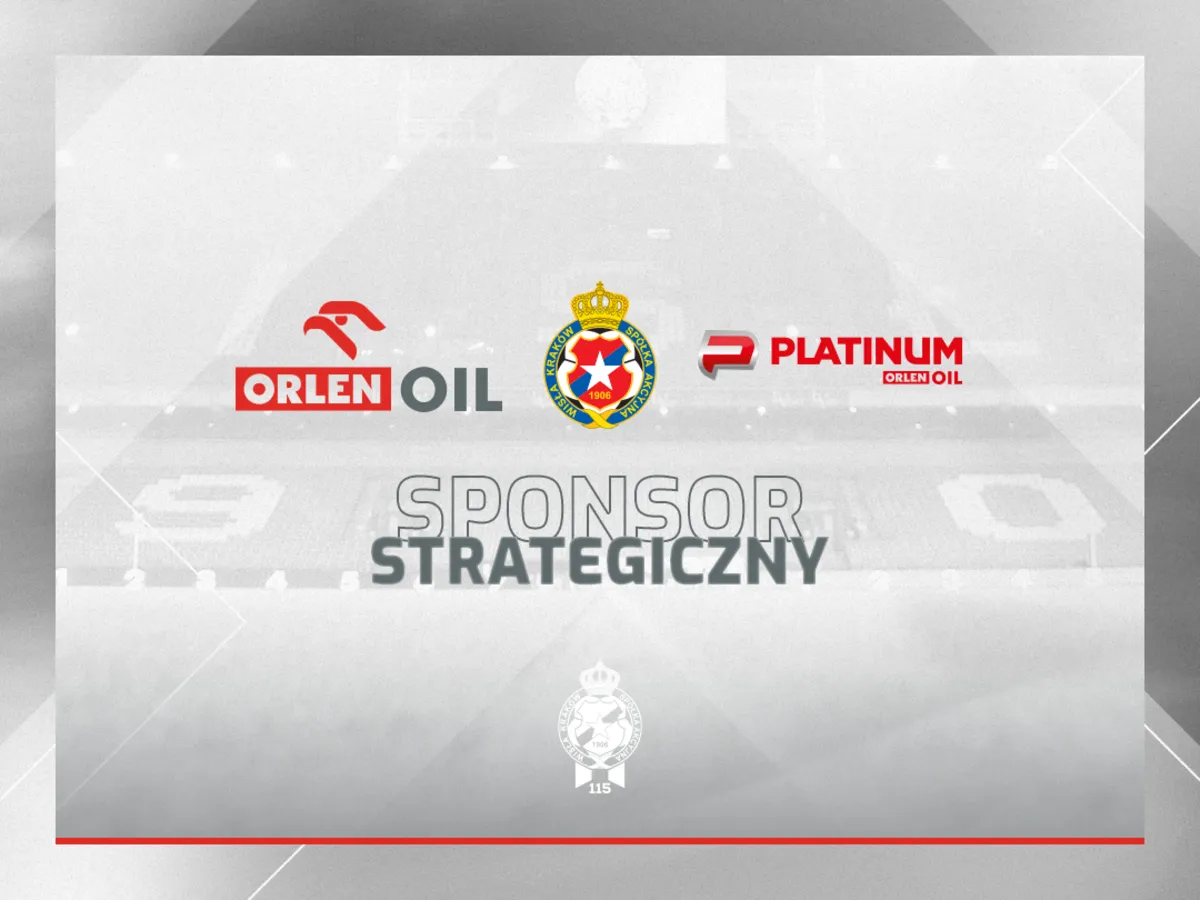 Ekstraklasa piłkarska - Wisła Kraków pozyskała sponsora strategicznego