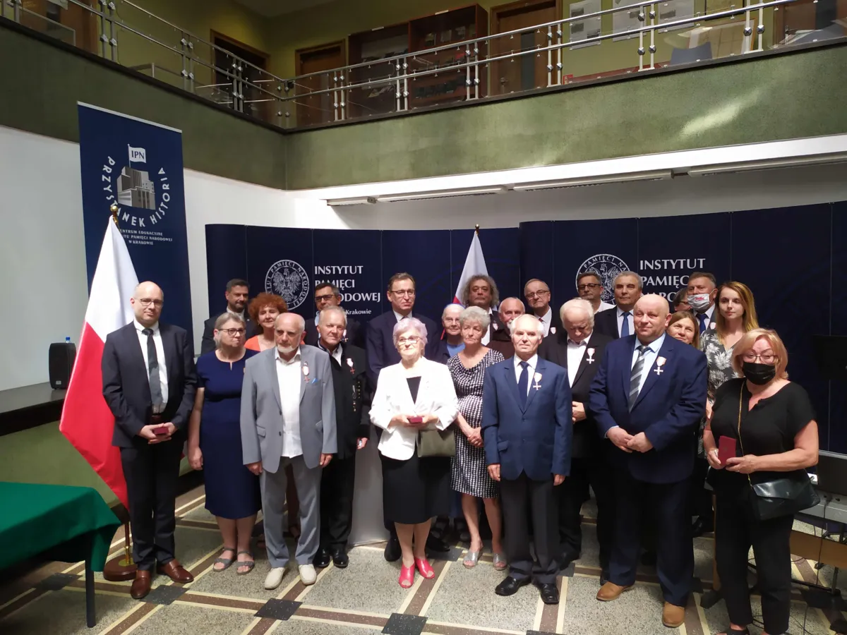 Krakowski IPN wręczył Krzyże Wolności i Solidarności