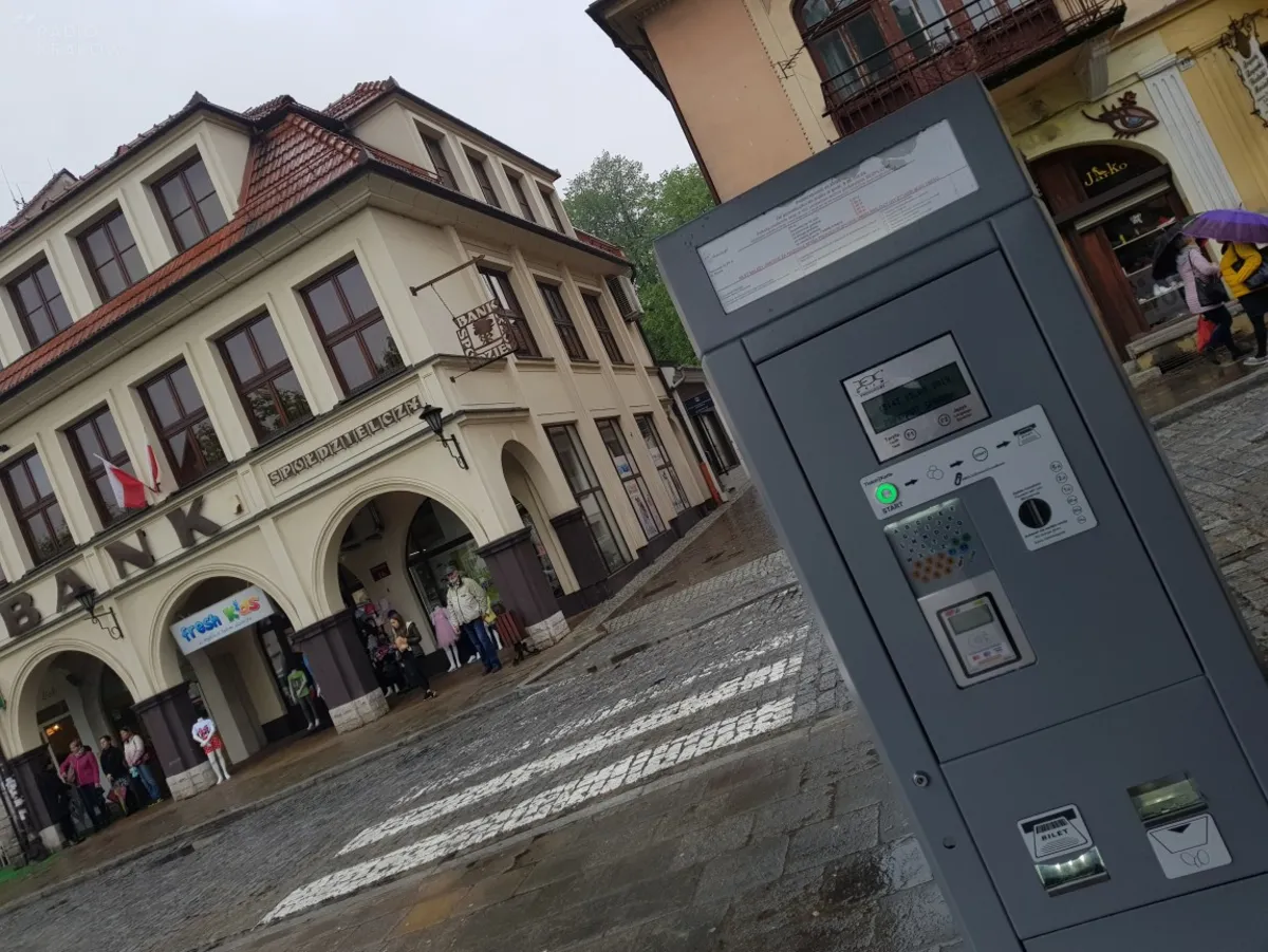 Parkomaty w Myślenicach