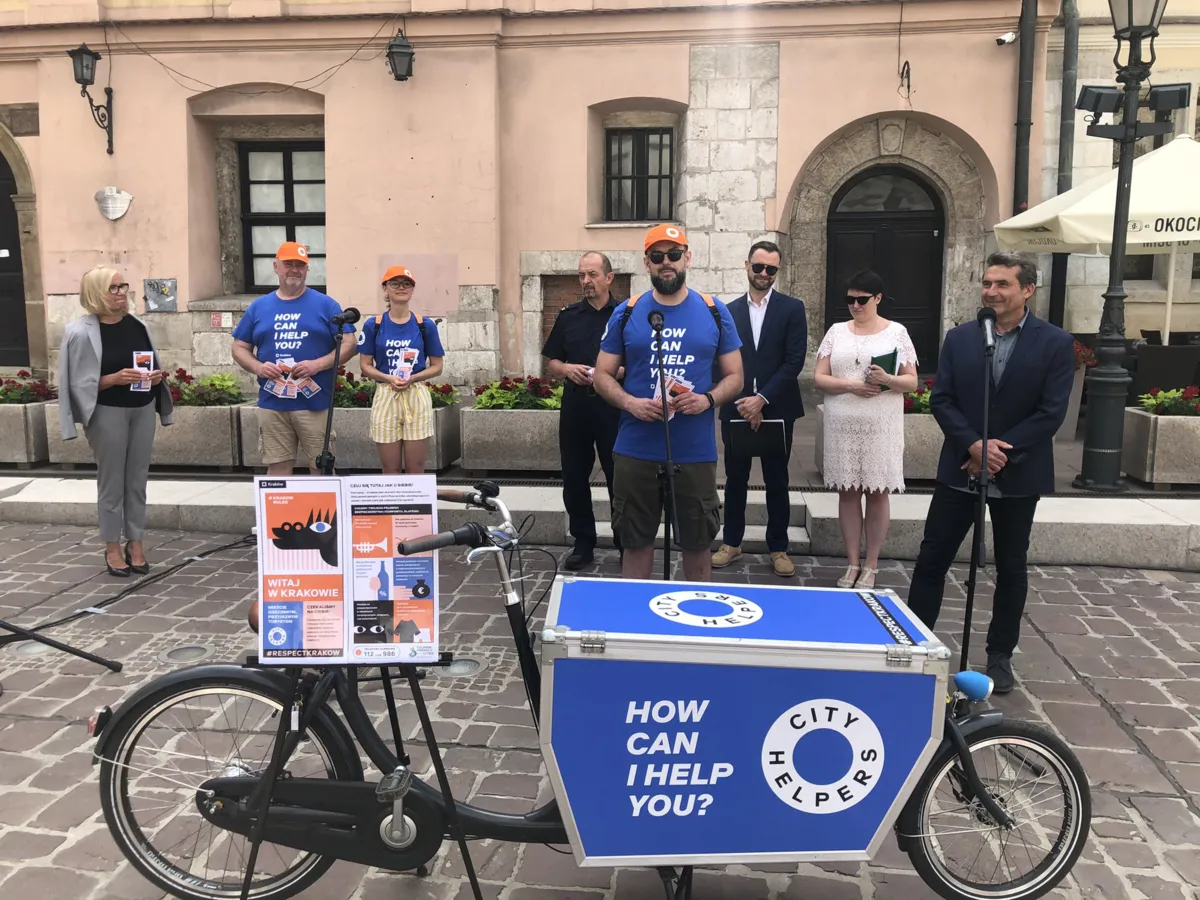 W Krakowie pojawią się City Helpersi. Czym będą się zajmować?