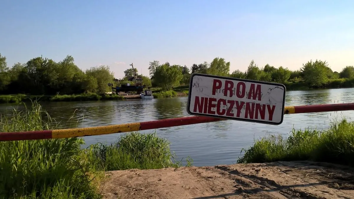 Awaria promu na Wiśle w Spytkowicach. Kursy wstrzymane