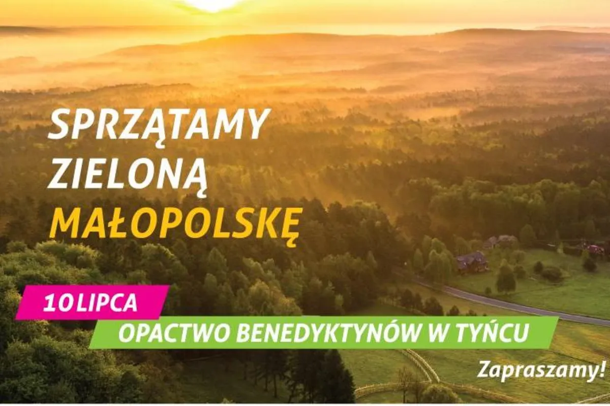 Posprzątajmy razem zielone szlaki Małopolski