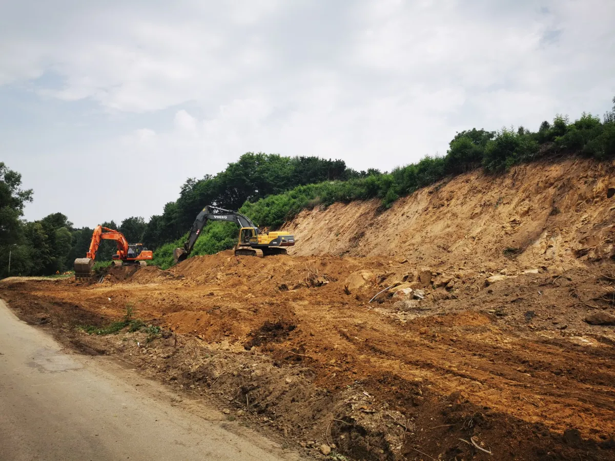 Ruszyła budowa "mijanki kolejowej" w Barwałdzie Średnim koło Wadowic