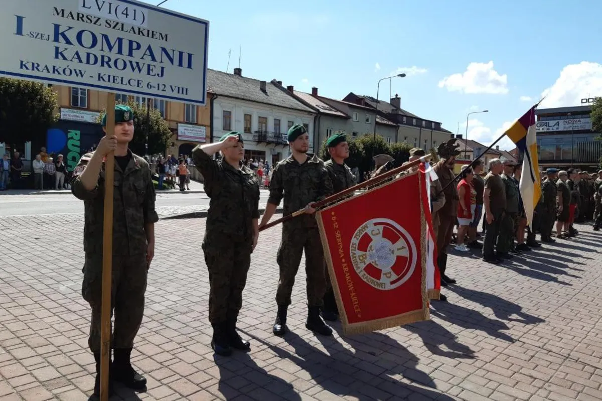 Kadrówka dotarła do Miechowa