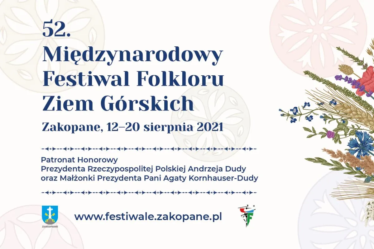 52. Międzynarodowy Festiwal Folkloru Ziem Górskich w Zakopanem