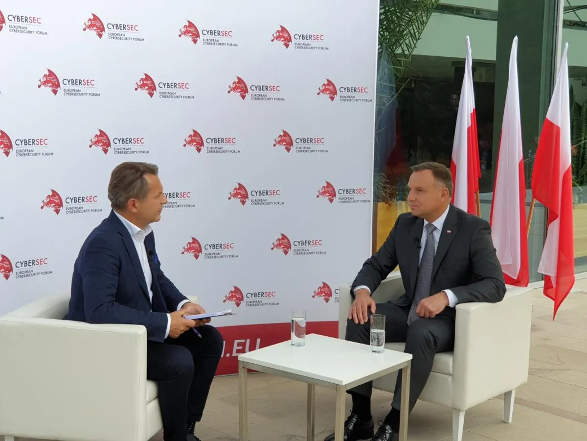 Prezydent Andrzej Duda: Imigrantów siłą się przepycha na naszą stronę granicy. Przykładów jest masa