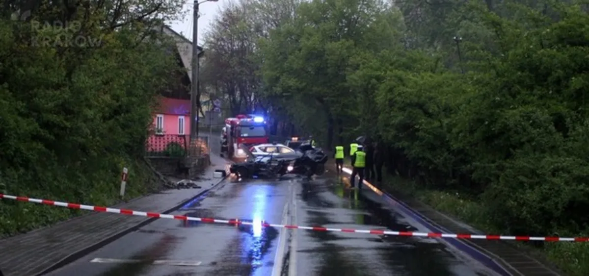 Tragiczna noc na drogach. Zginęły dwie osoby