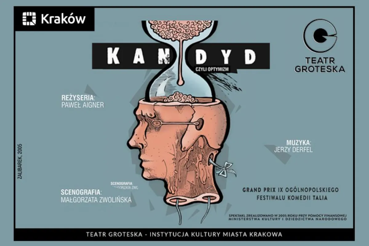 KANDYD Woltera – lekarstwo na chandrę i cywilizacyjny ból głowy. Zapraszamy do Teatru Groteska