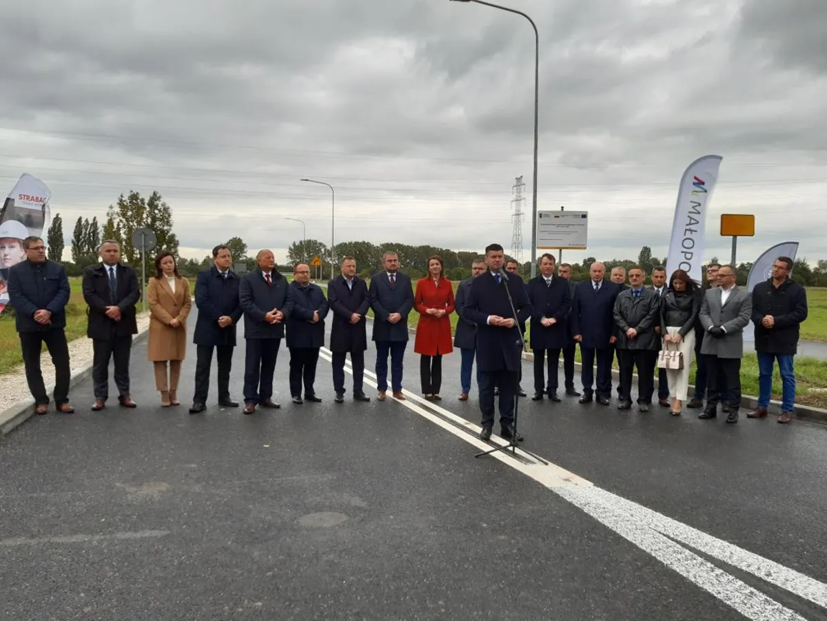 Poprawia się połączenie autostrady z Bochnią