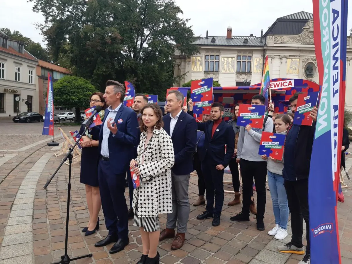 Nowa Lewica przekonuje w Krakowie do swojego programu