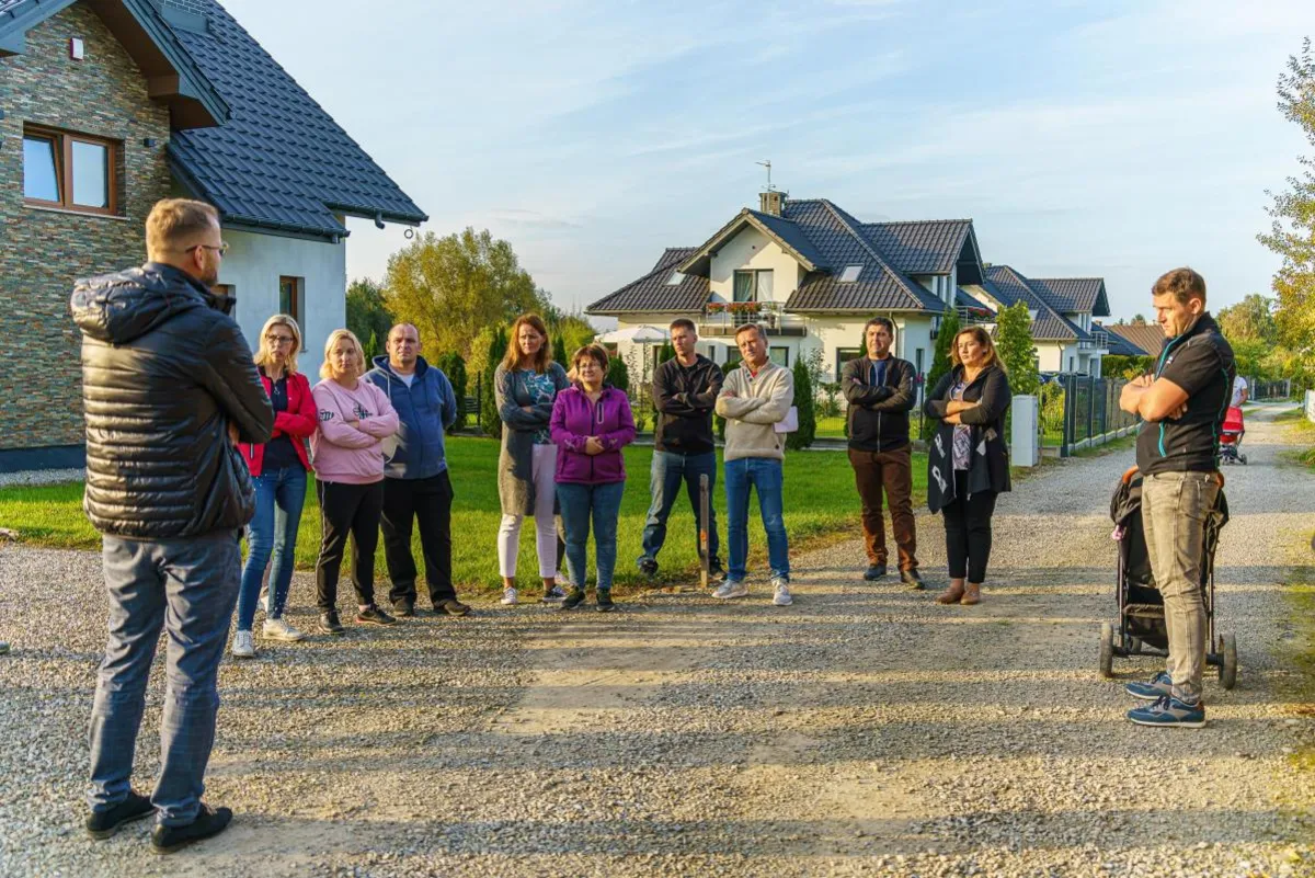 Nowy Sącz: protest przeciwko budowie bloków