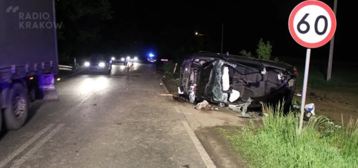 Oświęcim: spowodował wypadek i zniknął na dwa dni