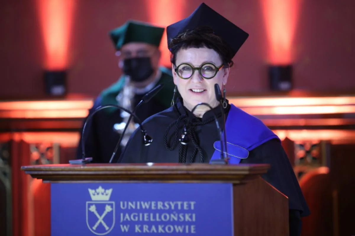 Olga Tokarczuk 11. kobietą z tytułem doktora honoris causa Uniwersytetu Jagiellońskiego