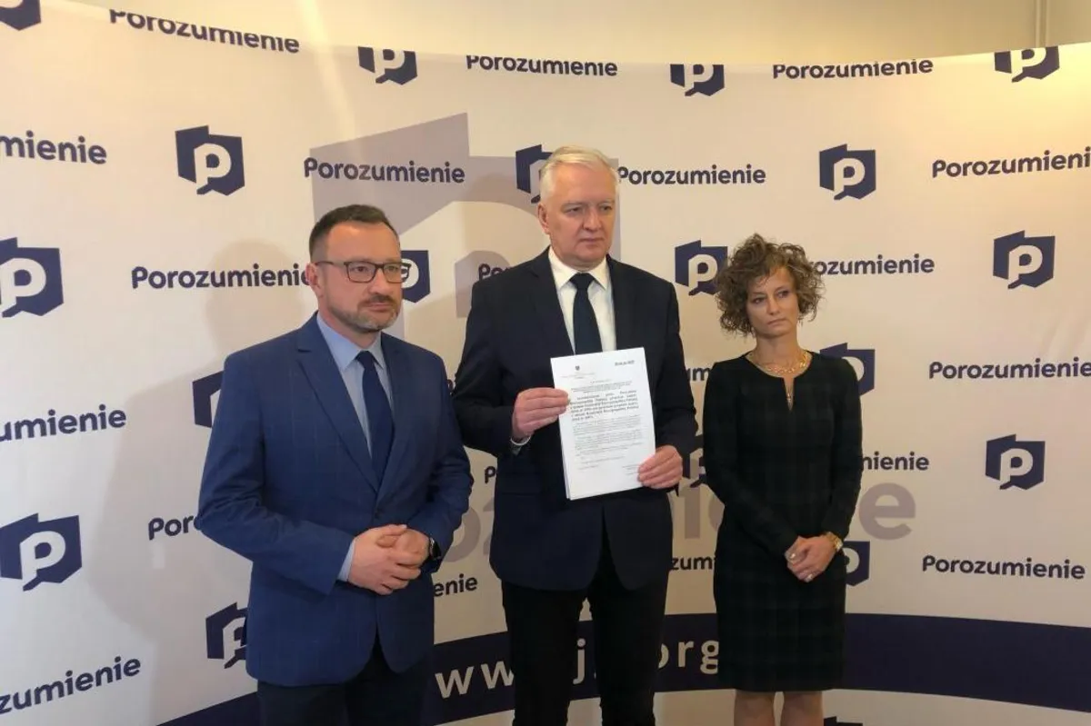 Jarosław Gowin: Niezwykle krytycznie oceniamy ostatnie orzeczenie Trybunału Konstytucyjnego