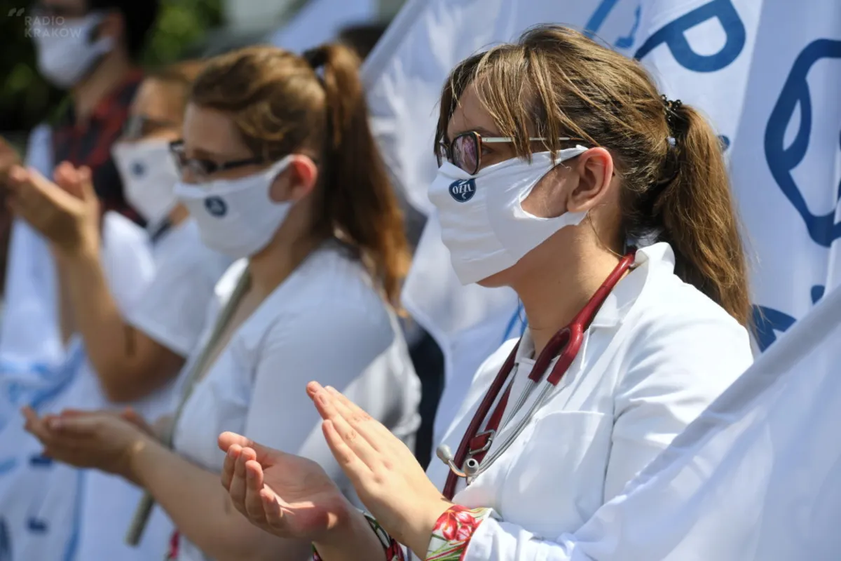 Protestowali pracownicy służby zdrowia