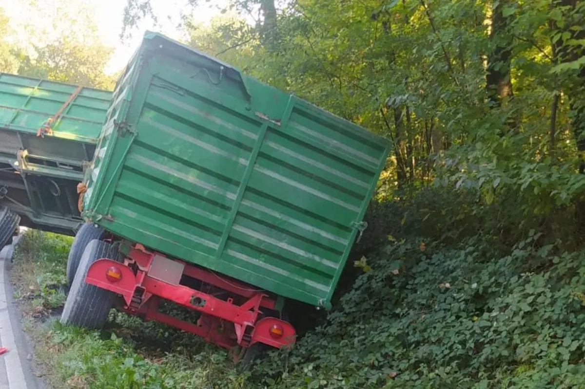 Zarzut dla kierowcy ciągnika po wypadku w Ujeździe
