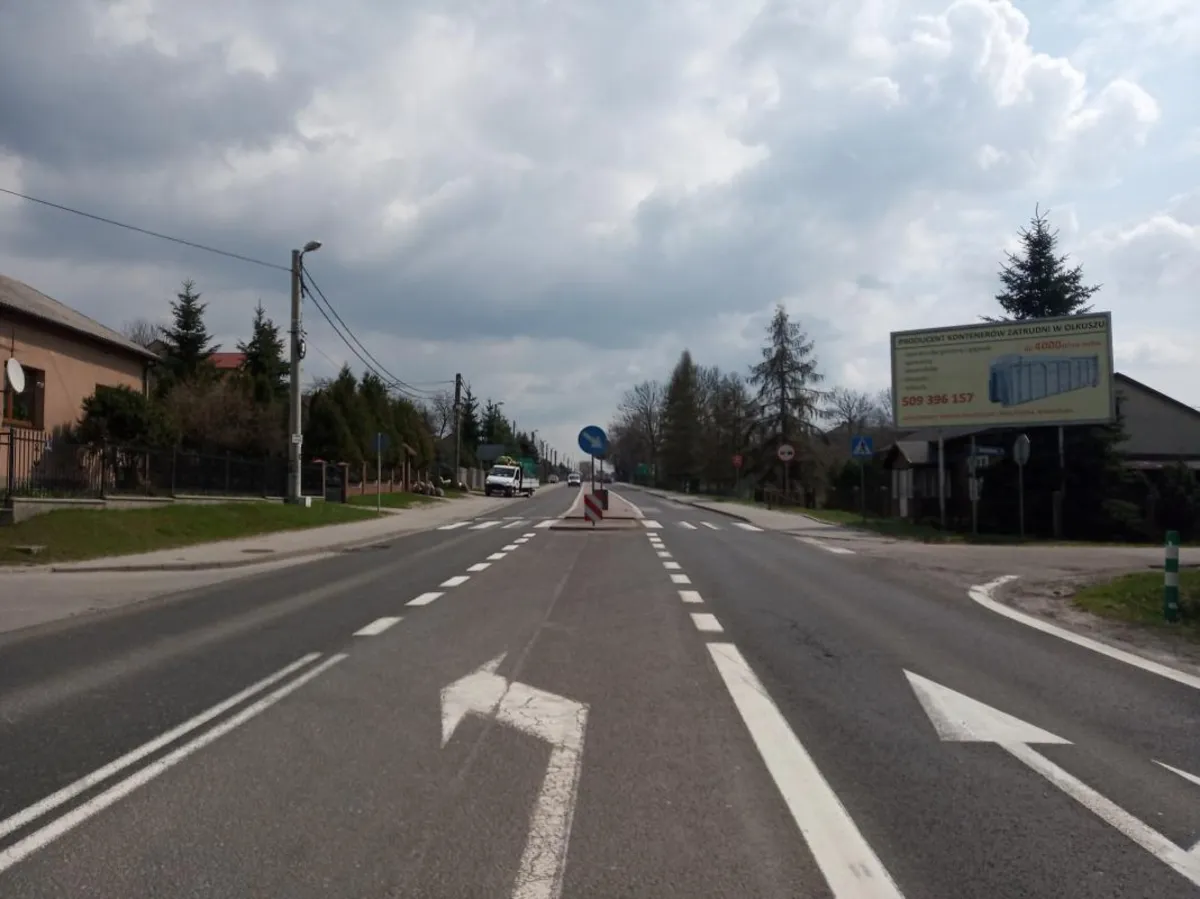 Prace na DK94 w Sienicznie