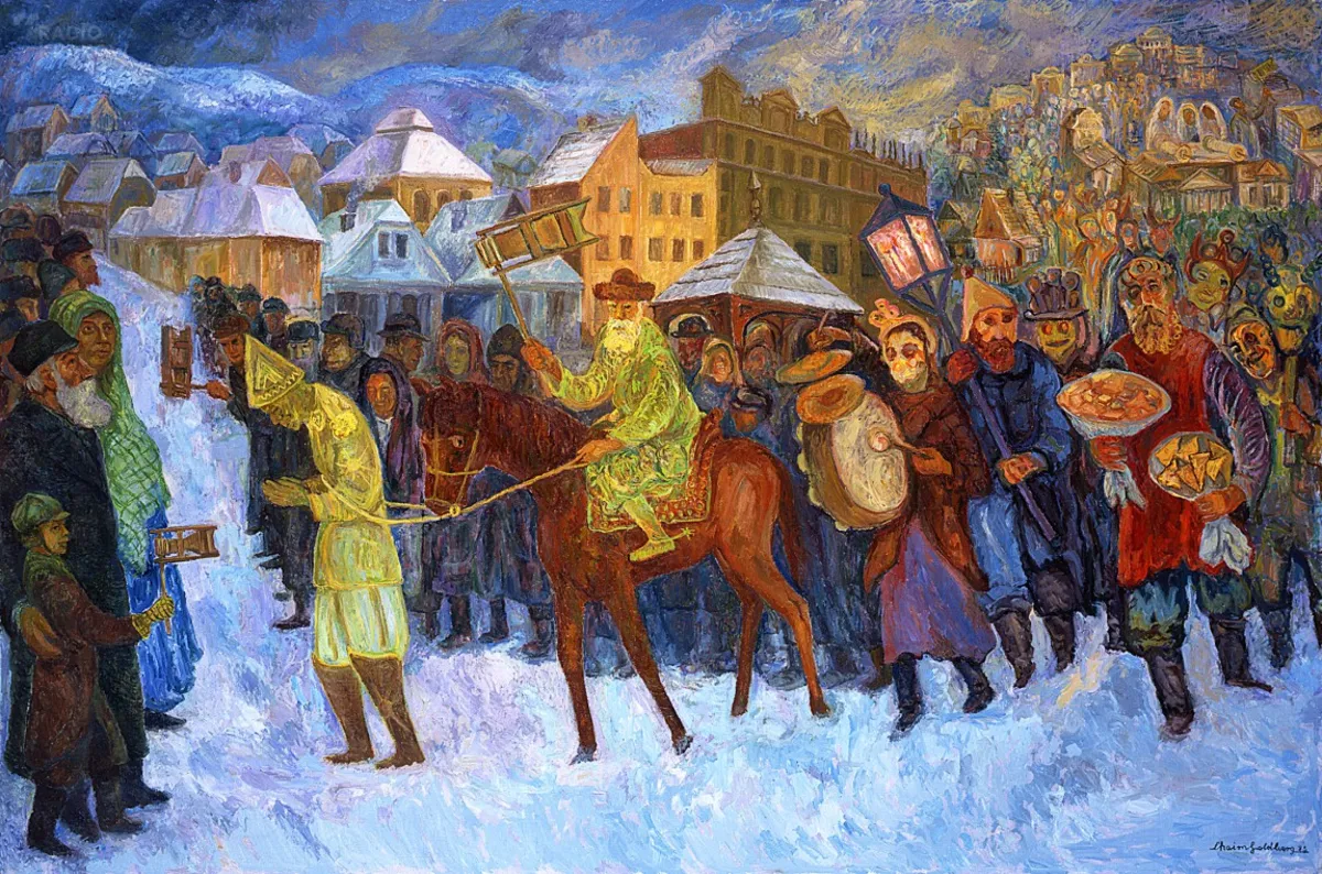 Obrazy Chaima Goldberga w Muzeum „I Remember”  