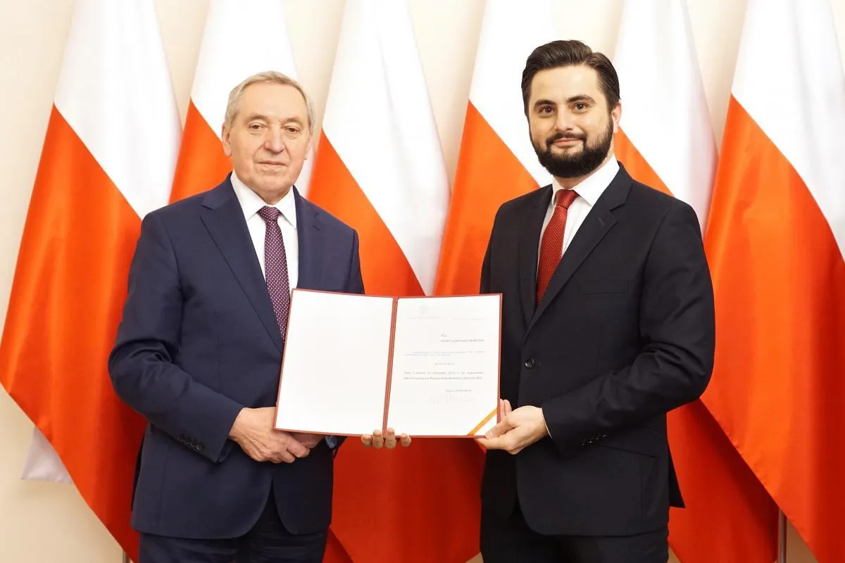 Poseł Norbert Kaczmarczyk Wiceministrem Rolnictwa