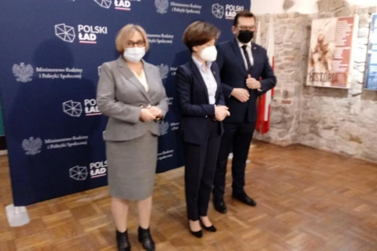 Minister Rodziny i Polityki Społecznej z wizytą w Gorlicach