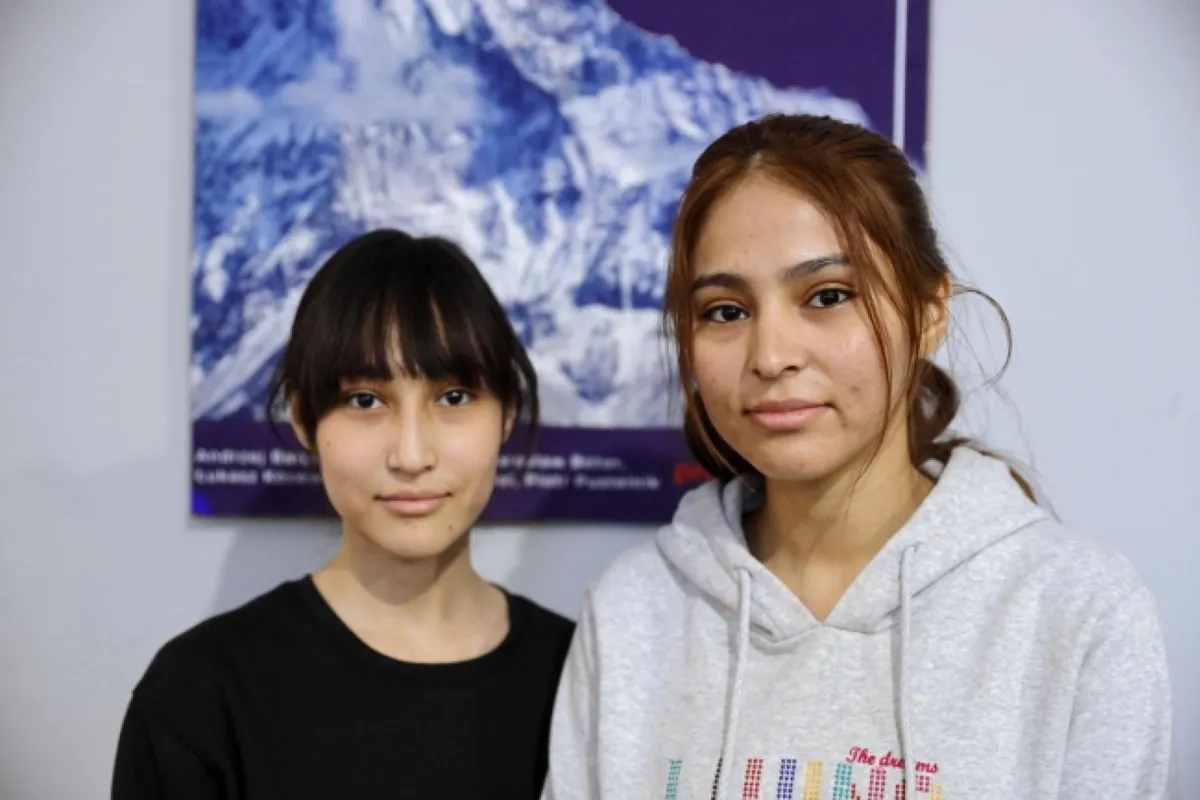 Udało się sprowadzić młode Afganki, alpinistki, do Krakowa