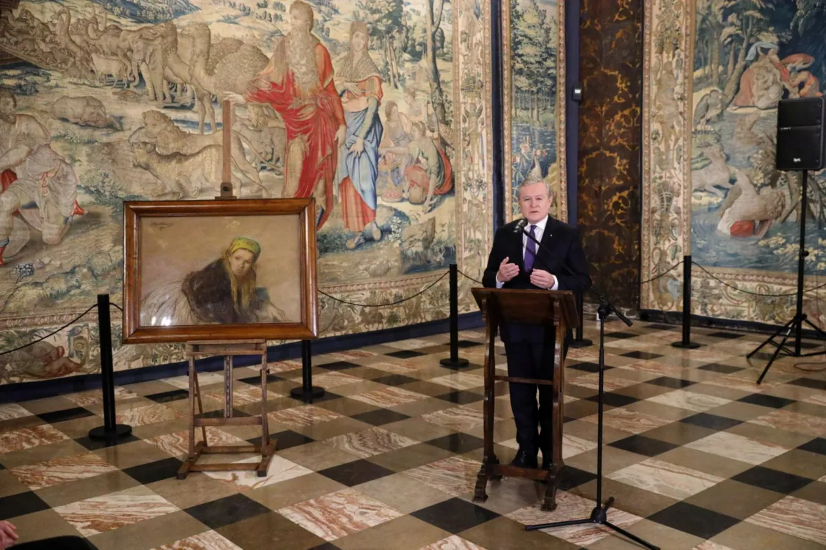 Utracone podczas II wojny dzieło Leona Wyczółkowskiego wróciło na Wawel