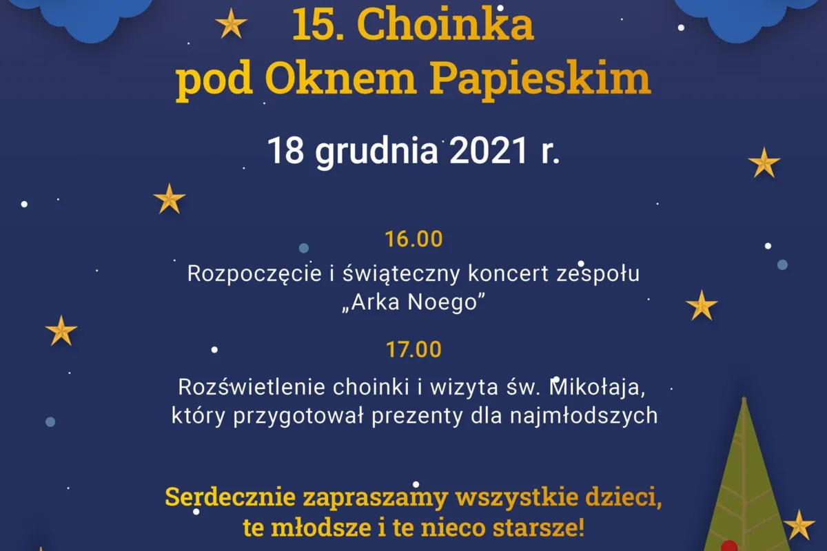 15. CHOINKA POD OKNEM PAPIESKIM