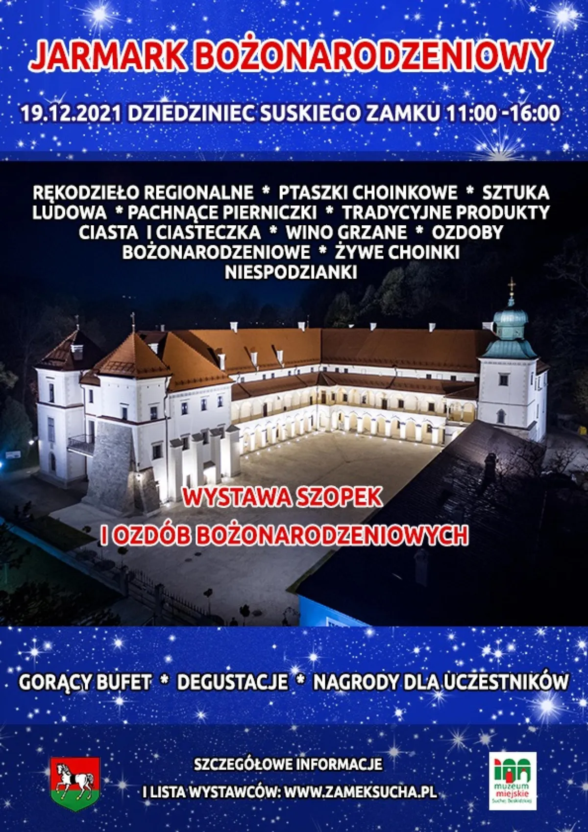 Niezwykły jarmark bożonarodzeniowy w Suchej Beskidzkiej.