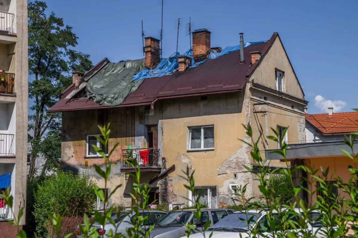 Nowy Sącz: co dalej ze spaloną kamienicą przy ul. Kraszewskiego? (fot. D. Radziak)