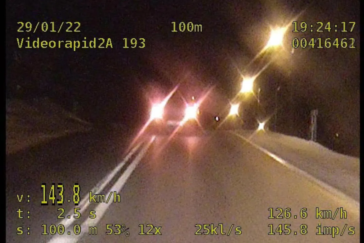 2700 zł mandatu dla pirata drogowego w Rabce Zdroju