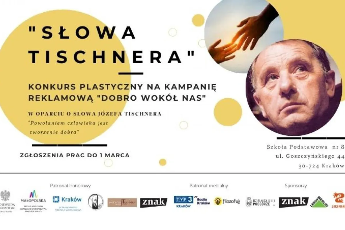 Zaproszenie do udziału w II edycji Ogólnopolskiego Konkursu Plastycznego  „Słowa Tischnera”