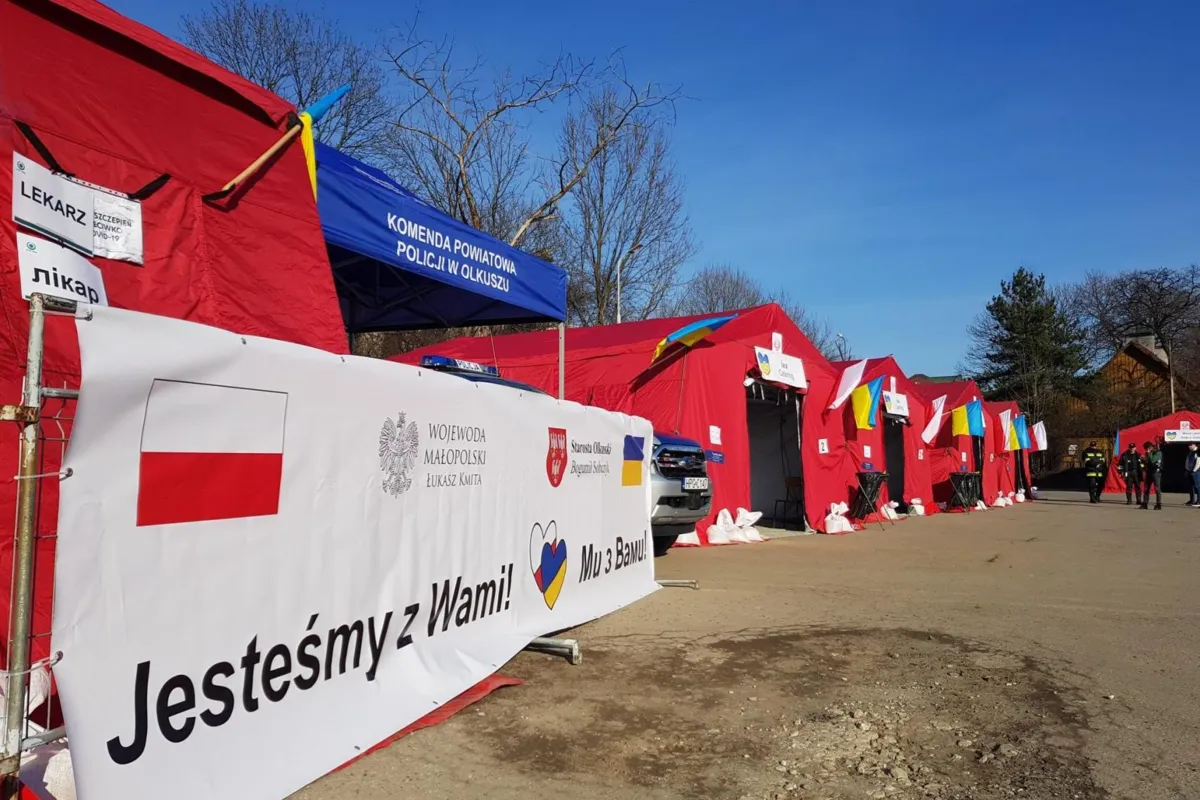 Olkusz jest przygotowany na przyjęcie kolejnych pociągów z uchodźcami wojennymi