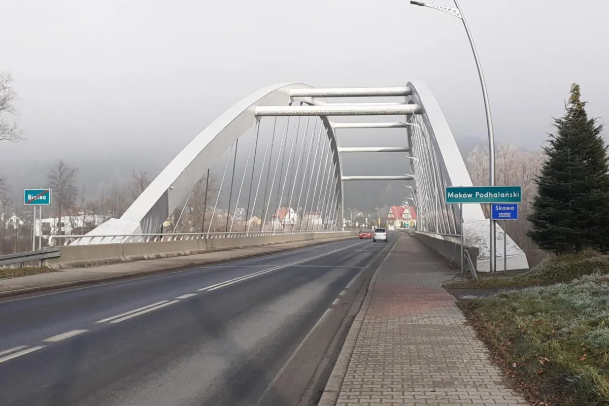 GDDKiA przygotowała kolejny, szósty już wariant przebiegu obwodnicy Makowa Podhalańskiego