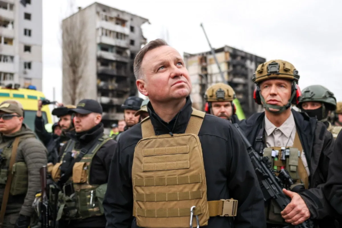 Prezydent po powrocie z Kijowa: to jedna z tych wizyt, którą zapamiętam do końca życia