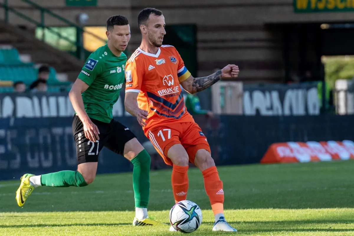 Ekstraklasa piłkarska - Górnik Łęczna - Bruk-Bet 1:1