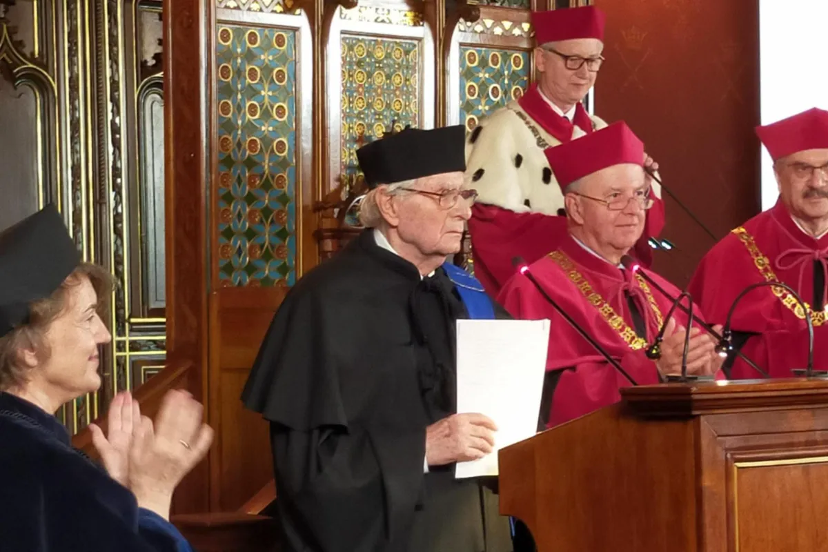 Kraków: Wiesław Myśliwski z tytułem doktora honoris causa UJ