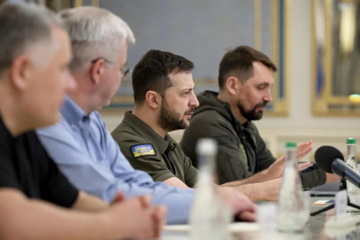 Prezydent Zełenski: Terror jedyną formą działania Rosji wobec Europy