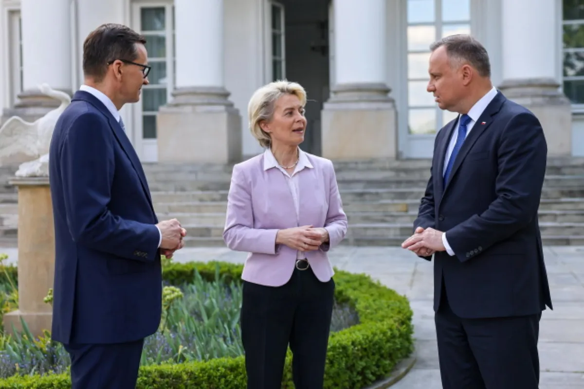 Szefowa KE: pierwsza wypłata z KPO będzie możliwa po wdrożeniu nowego prawa dotyczącego sędziów 