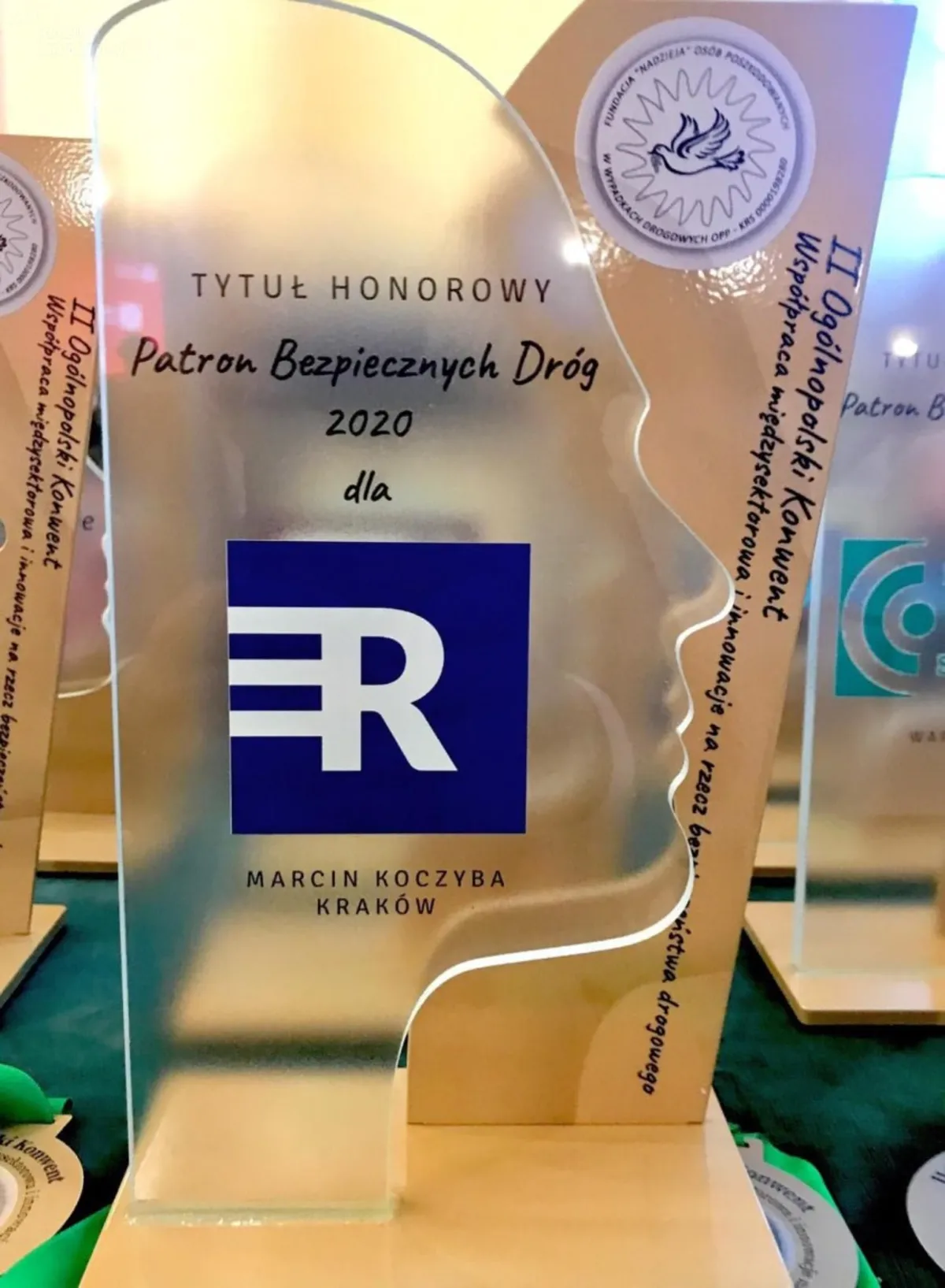Dziennikarz Radia Kraków otrzymał nagrodę "Patron Bezpiecznych Dróg 2020"