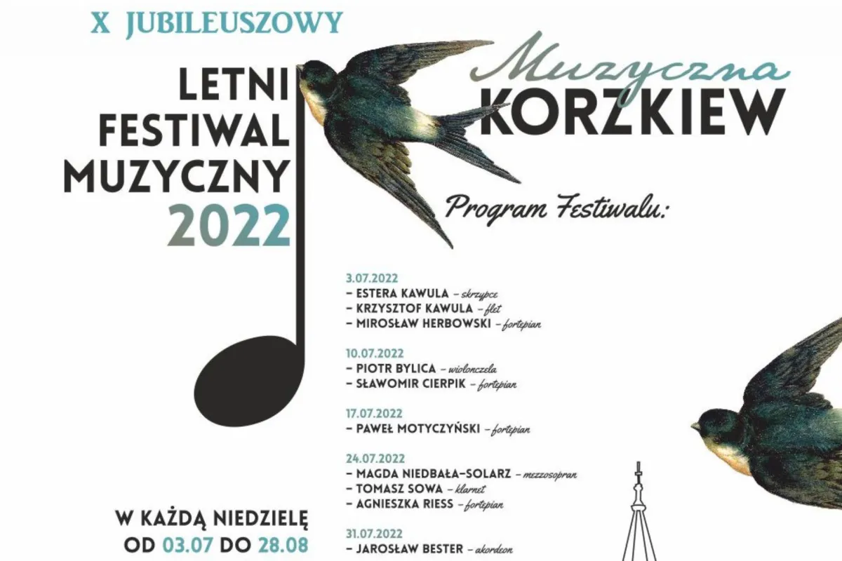 Jubileuszowa edycja Festiwalu Muzyczna Korzkiew,