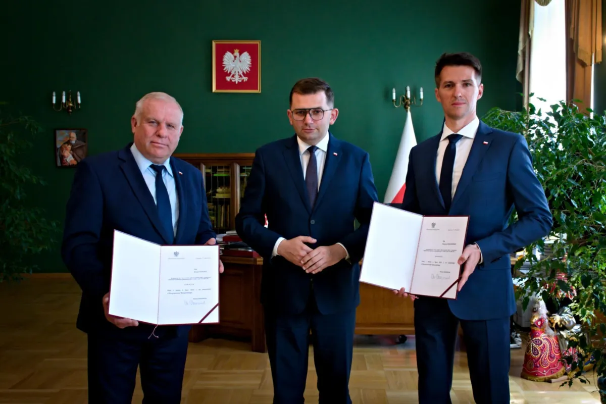 Ryszard Pagacz I wicewojewodą małopolskim, a Mateusz Małodziński nowym II wicewojewodą 