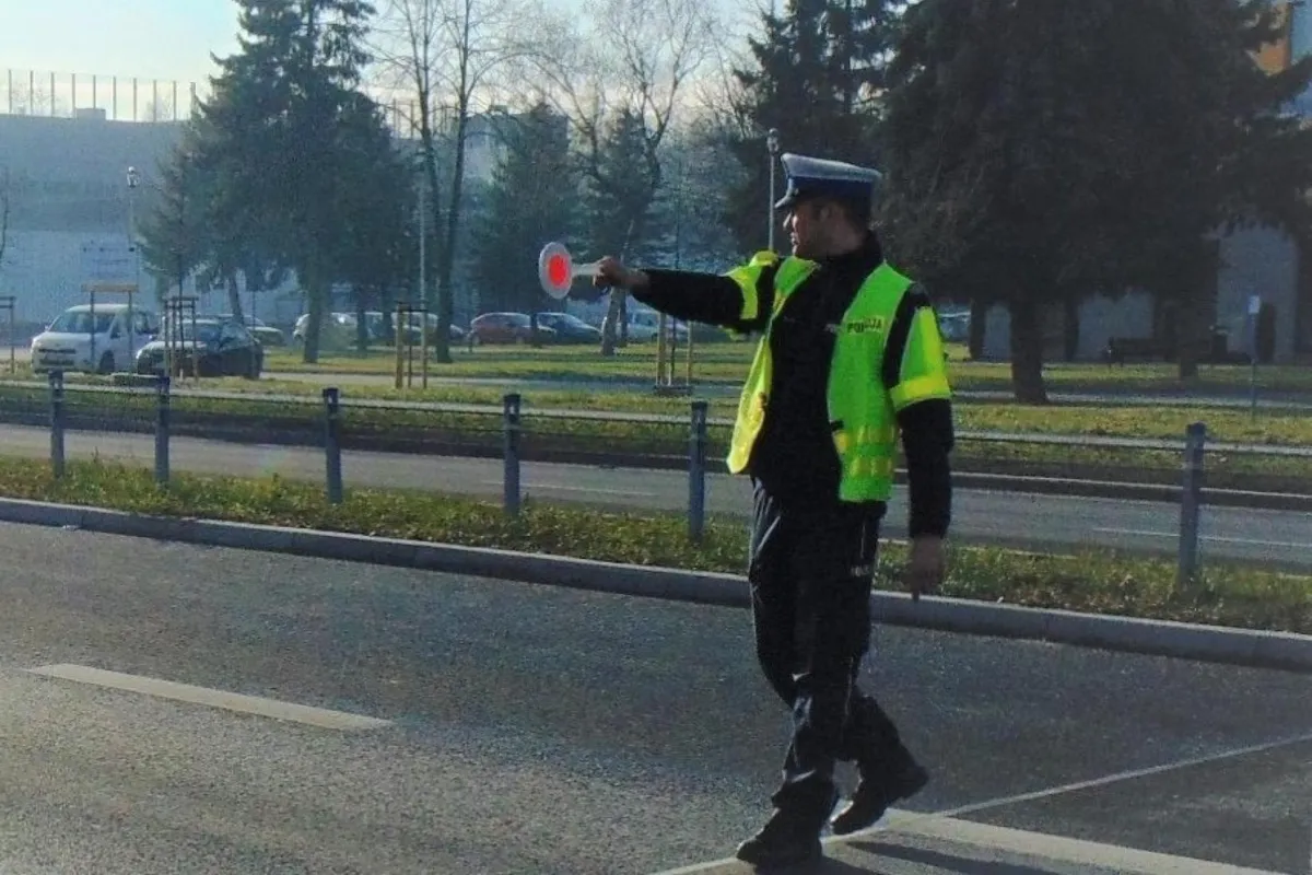 Oświęcim: nietrzeźwy kierowca zabrał rodzinę na zakupy
