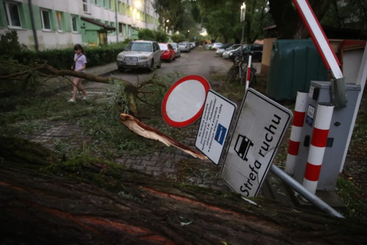 Prawie półtora tysiąca interwencji po nawałnicach w Małopolsce