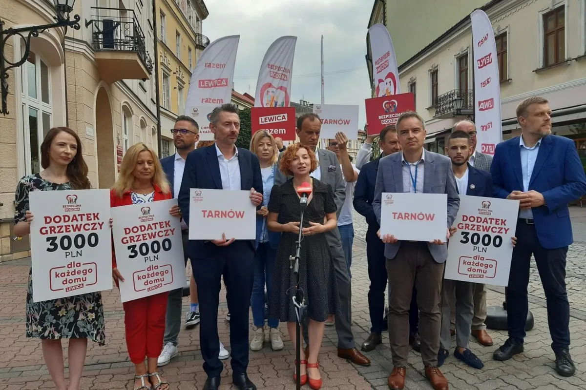 Tournée Lewicy po małopolskich miastach powiatowych