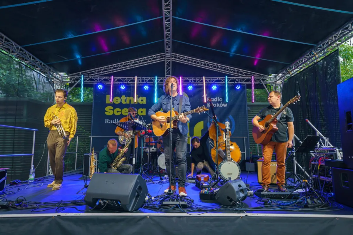 Kraków Street Band na Letniej scenie Radia Kraków