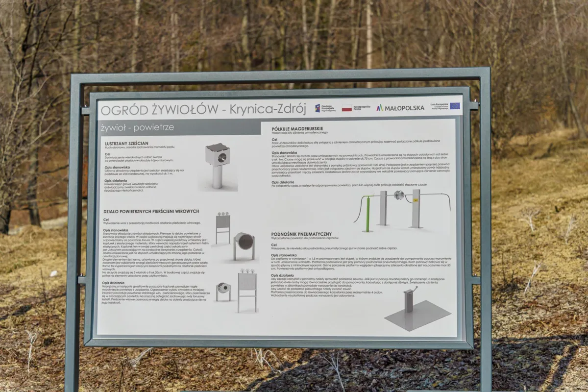 Krynica chce rozbudować Ogród Żywiołów